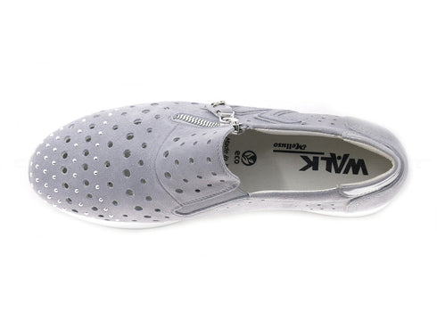 Melluso walk slip-on estive donna grigio